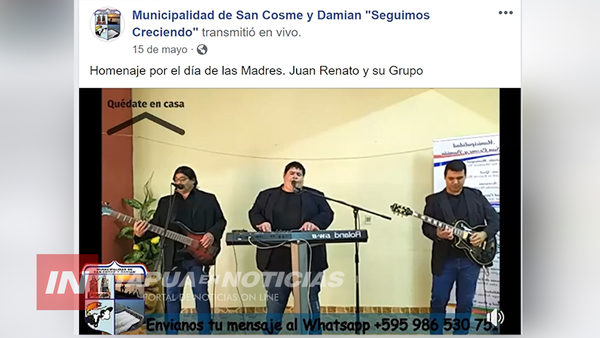PREPARAN HOMENAJE PARA EL DÍA DEL PADRE EN SAN COSME Y DAMIÁN