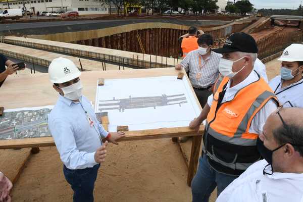 Ministro del MOPC verificó obras del Puente de la Integración y el Multiviaducto - Noticde.com