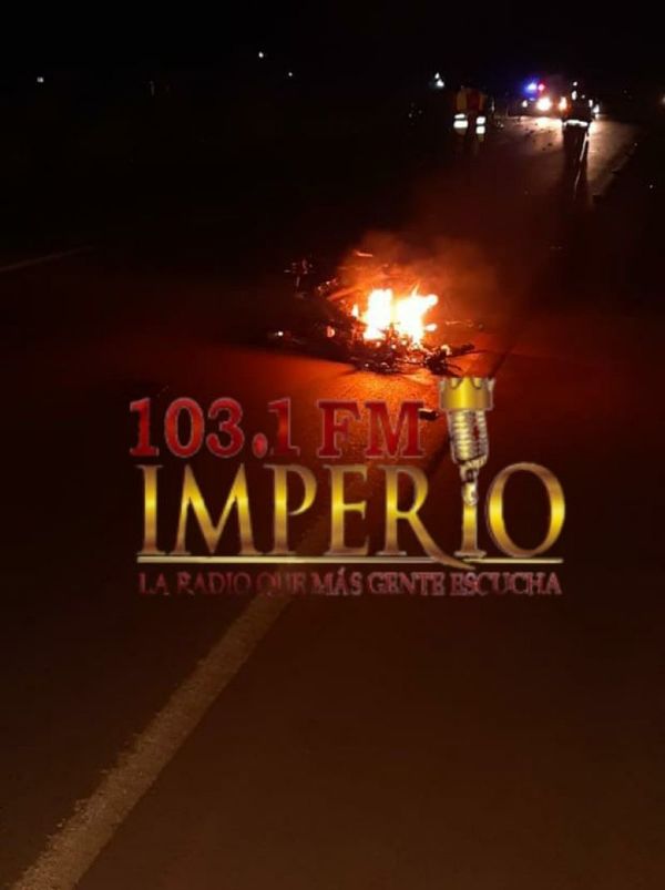 Motociclista muere en accidente de tránsito