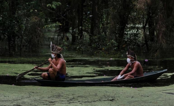 HOY / Los indígenas se adentran en la selva amazónica ante el temor de COVID-19
