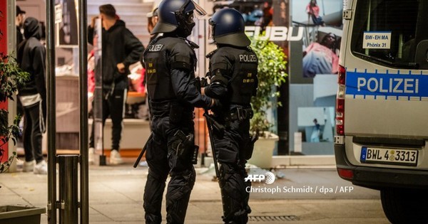 Disturbios en la ciudad alemana de Stuttgart