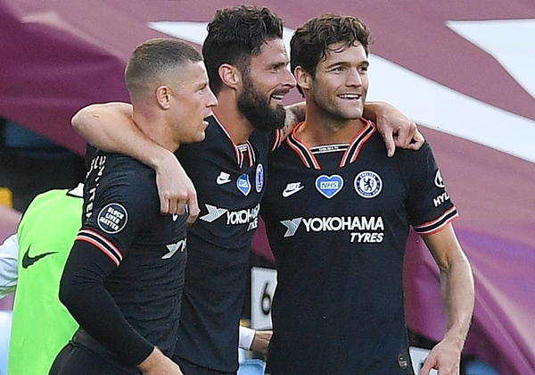 Chelsea sonríe en casa de Aston Vila y sigue en zona de Champions
