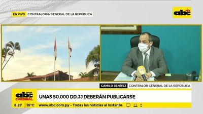 “Liberación” de Declaraciones Juradas se retrasaría unos días - Nacionales - ABC Color