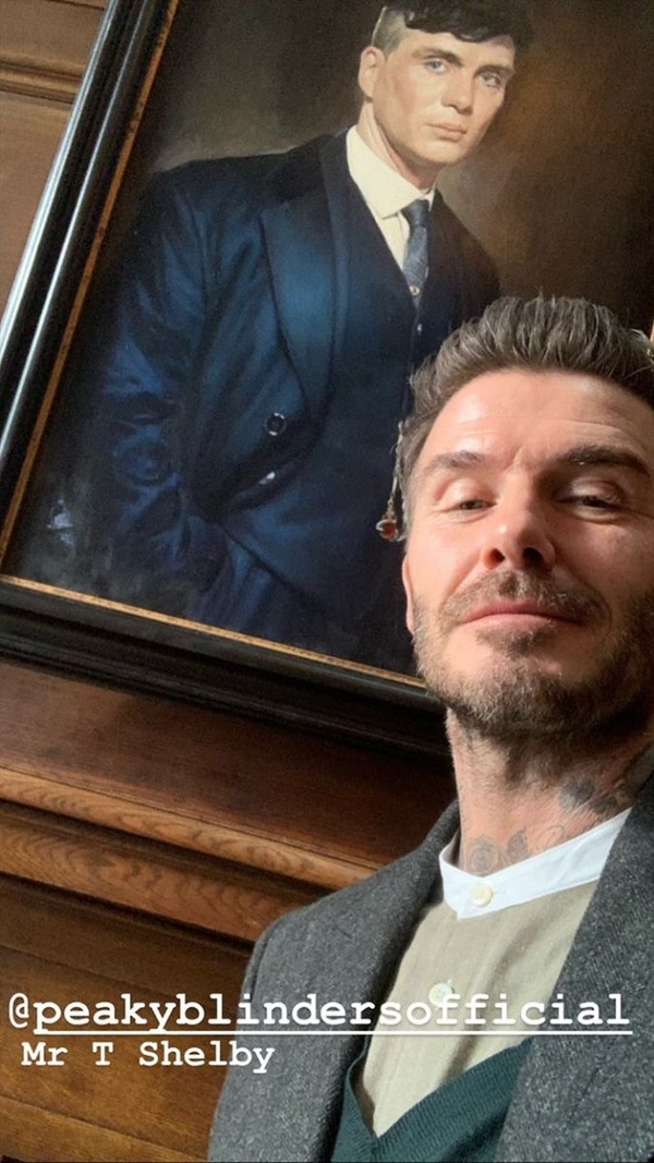 ¿David Beckham se une a los Peaky Blinders?