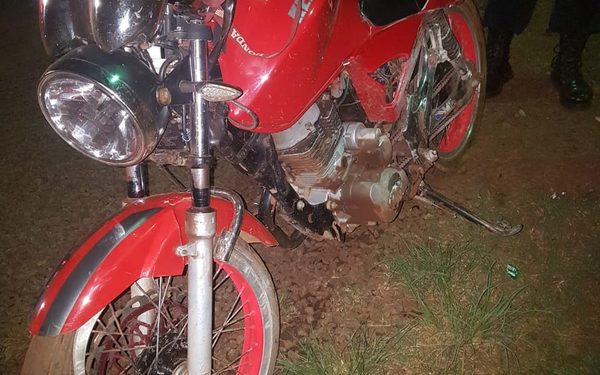 Motociclista muere en accidente de tránsito