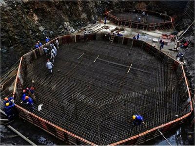 Avanza construcción de la base del Puente de la Integración
