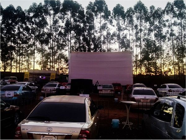 Autocine, nueva oferta en era Covid que se instala en Ciudad del Este