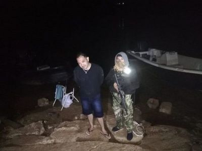 Paraguayo detenido por ingreso ilegal en el río Paraná en Ciudad del Este