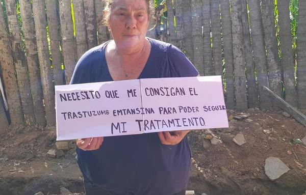 Pacientes oncológicos se manifiestan por falta de medicamentos