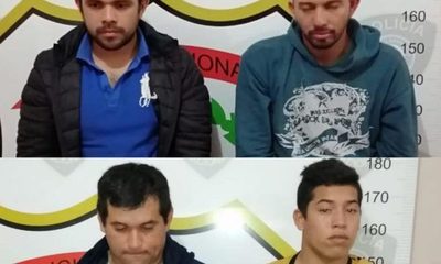 Policía detiene a cuatro personas que traían mercaderías de contrabando – Diario TNPRESS
