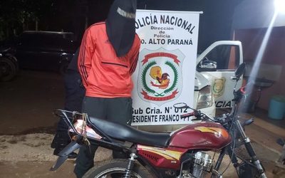 Capturan a motochorro y lo reconocen como autor de por lo menos dos asaltos – Diario TNPRESS