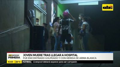 Joven golpeado muere tras llegar al hospital - ABC Noticias - ABC Color