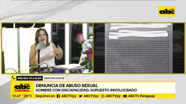 Dirigente juvenil vinculado a abusos: Arzobispo pide a afectados realizar denuncia grupal - A La Gran 7-30 - ABC Color