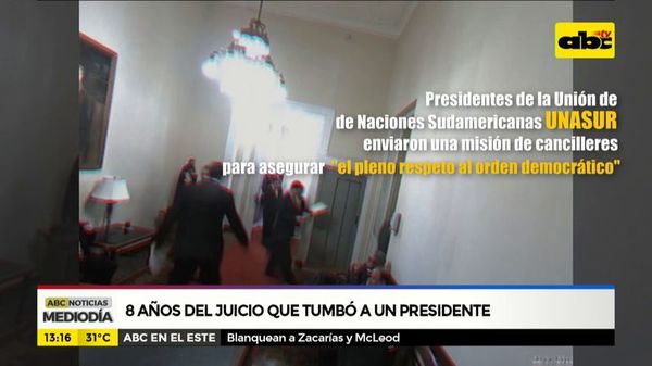 A 8 años del juicio que tumbó a un Presidente - ABC Noticias - ABC Color