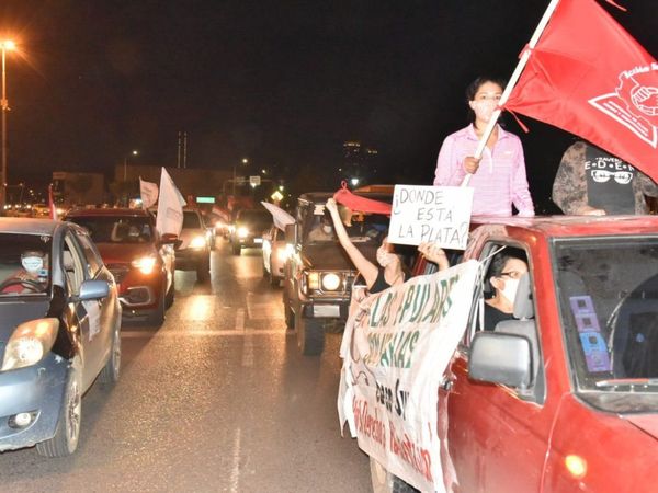 Nueva caravana contra la corrupción, el desempleo y reforma del Estado