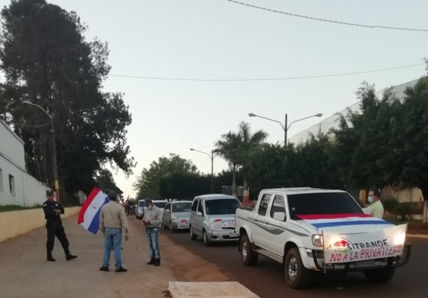 Caravana contra la corrupción en varios puntos del Alto Paraná