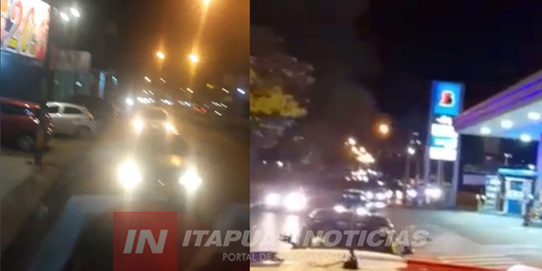 MULTITUDINARIA CARAVANA CONTRA LA CORRUPCIÓN POR LAS CALLES DE ENCARNACIÓN