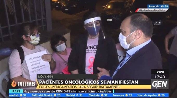 HOY / El viceministro de Salud, Julio Rolón, asegura que mañana llegarán medicamentos para pacientes oncológicos