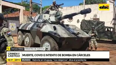 Muerte, Covid e intento de bomba en las cárceles - Crimen y castigo - ABC Color