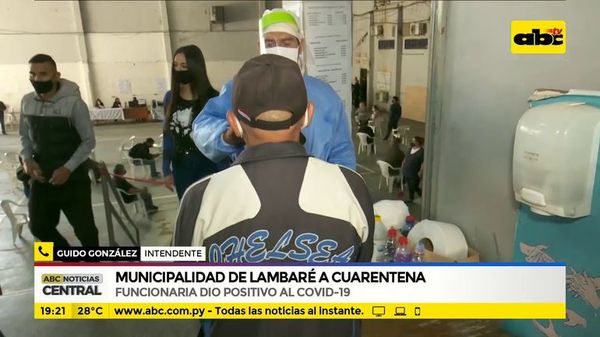 Municipalidad de Lambaré, a cuarentena por caso de covid-19 - ABC Noticias - ABC Color
