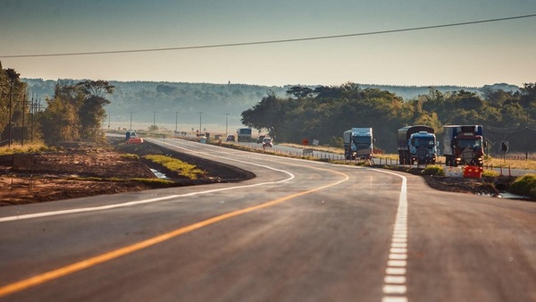 Obras en Ruta 2 Caaguazú avanzan 93% en su ejecución