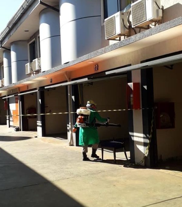 SENEPA REALIZA FUMIGACIÓN Y FUNCIONARIOS VAN A CUARENTENA