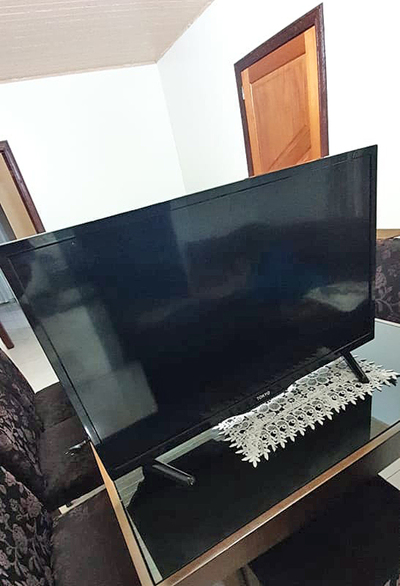 Recuperan televisor robado a punta de cuchillo a una anciana de 86 años.