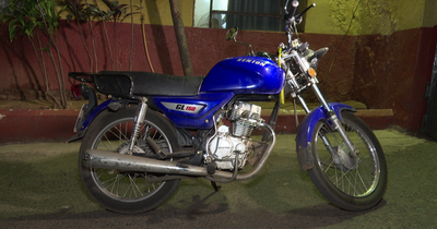 Gracias al GPS, recuperaron moto robada en Capiatá