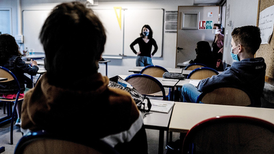 Coronavirus: los estudiantes volvieron a clases tras la cuarentena en Francia