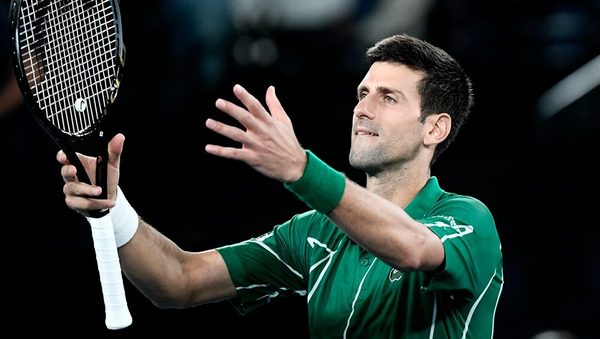 Djokovic dio positivo a prueba de coronavirus