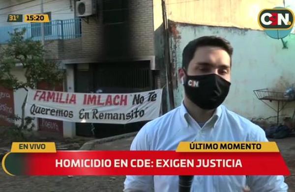 Exigen justicia tras homicidio en el Barrio Remansito de Ciudad del Este - C9N