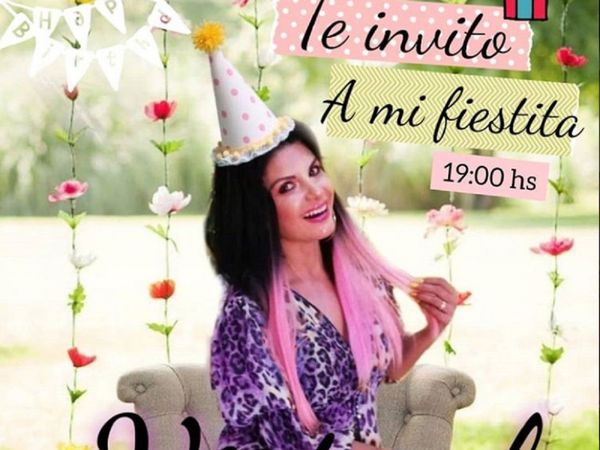Lorena tendrá una fiesta de cumple virtual