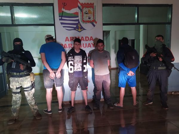 Detienen a cuatro jóvenes en la ribera del río Paraná - ABC en el Este - ABC Color