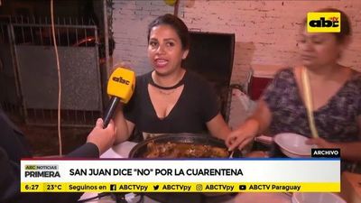 San Juan dice “no” por la cuarentena - ABC Noticias - ABC Color