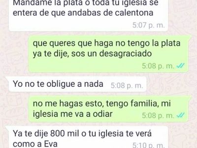 Catequista de Concepción fue víctima de sextorsión