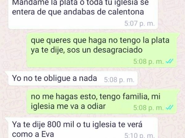 Catequista de Concepción fue víctima de sextorsión