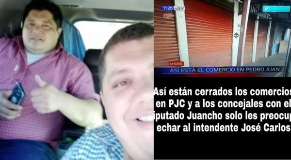 Piden a diputado y concejales que dejen de perseguir al intendente José Carlos Acevedo