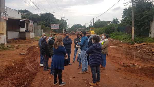 Avda. De la Victoria: Varias preocupaciónes en cuanto a obras » San Lorenzo PY