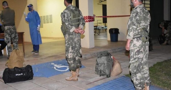 Militares dieron positivo al COVID-19 en Ayolas