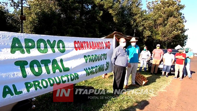 MANIFESTACIÓN PRODUCTORES HORTÍCOLAS DE CAPITÁN MIRANDA