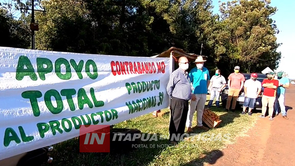 MANIFESTACIÓN PRODUCTORES HORTÍCOLAS DE CAPITÁN MIRANDA