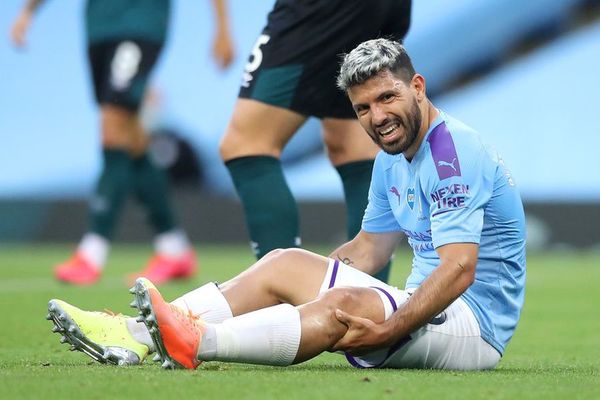 Al Kun Agüero se le terminó la temporada