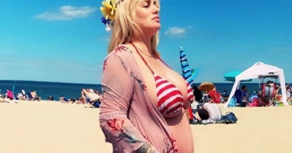 Lilian Ruíz muestra su panza de embarazada