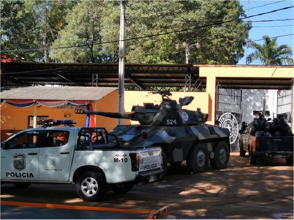 Tensión en cárcel de Ciudad del Este tras protesta de miembros del PCC