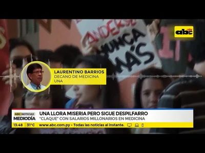 UNA llora miserias pero sigue despilfarro - ABC Noticias - ABC Color