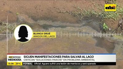 Siguen manifestaciones para salvar el lago Ypacaraí - ABC Noticias - ABC Color