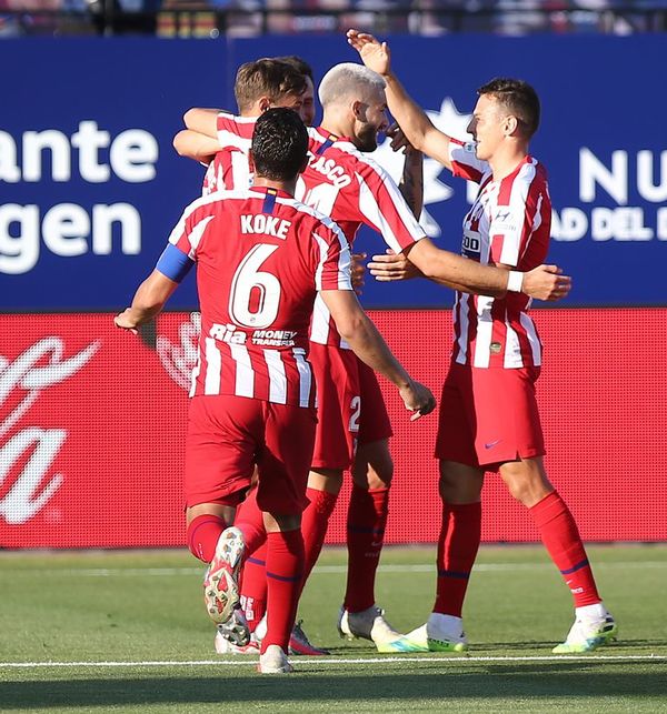 El Atleti se afianza en el podio - Fútbol - ABC Color