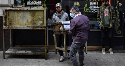 Restaurantes porteños rematan bienes, convencidos que ya no abrirán