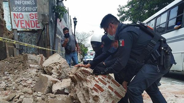 MUNDO | Ya son cinco las personas fallecidas a causa del sismo en México