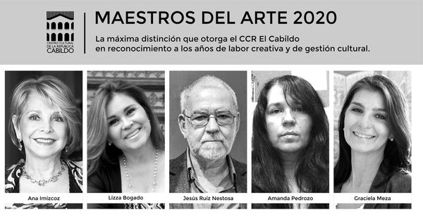 Este jueves, Maestros del Arte 2020 recibirán distinciones en el Congreso